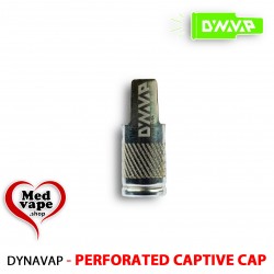 PERFORATED CAPTIVE CAP - DYNAVAP DRY HERB VAPORIZER WEED HASH MEDVAPE